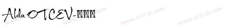 Alda OT CEV字体转换